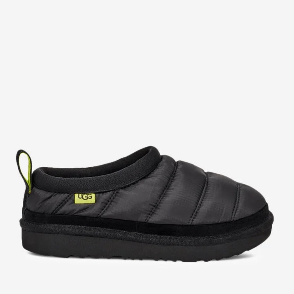 UGG Kids Black Slip-On Tasman LTA Slippers size 12